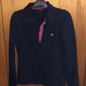 Brooks Brothers ladies long sleeve polo top